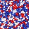 1000+ Pony Beads 9mm Patriotic Acrylic Red White Blue Beads for 4th of July